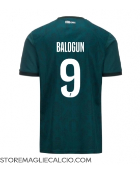 AS Monaco Folarin Balogun #9 Maglia Gara Trasferta Repliche 2024-25 Maniche Corte AS Monaco Folarin Balogun #9 Maglia Gara Trasferta Repliche 2024-25 Maniche Corte
